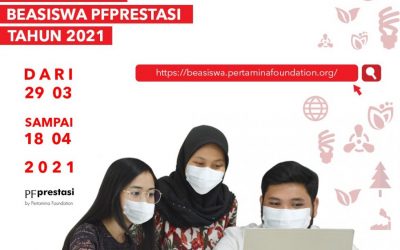 2021 PERTAMINA FOUNDATION SCHOLARSHIP OFFERS