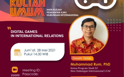 Public Lecture – Digital Games in International Relations