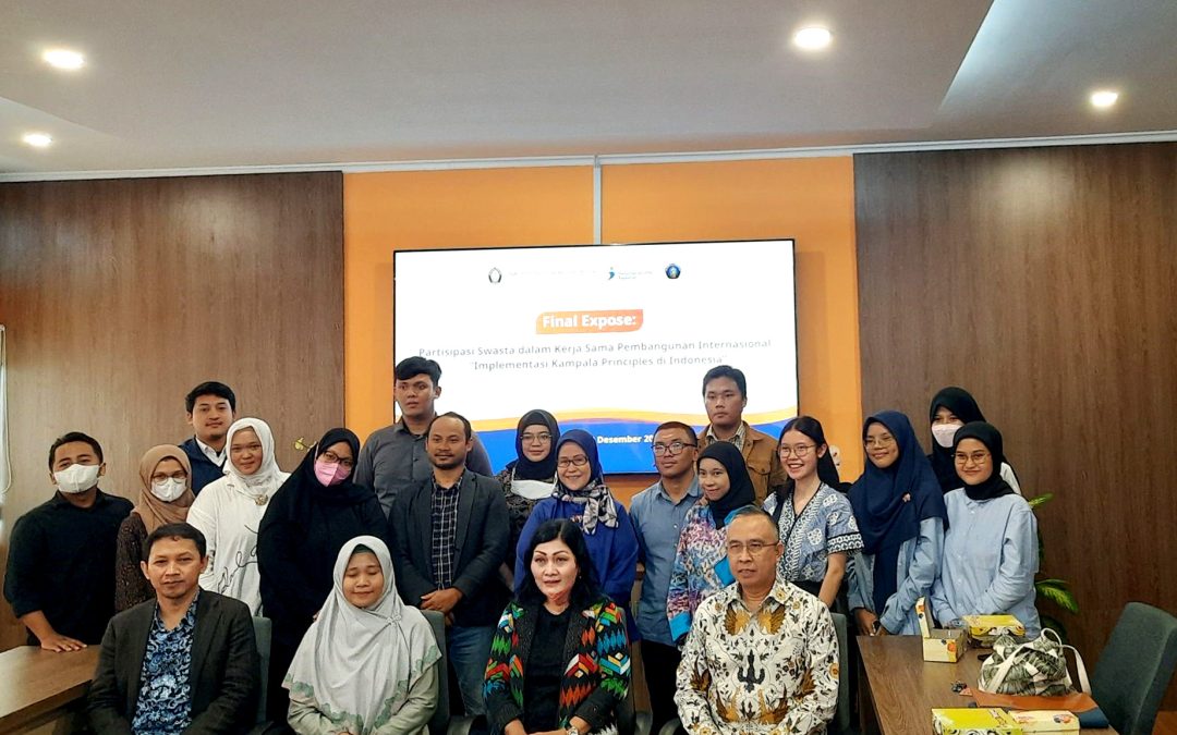 Dissemination of Private Participation in International Development Cooperation Study