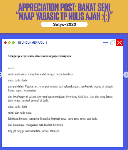 HI Unjuk Gigi: Menampilkan Bakat Mahasiswa HI UNDIP