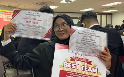 FISIP Undip Student Wins “Best Team” Award at International Youth Innovation Summit 2025