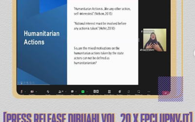 IRDISH Vol. 20 x FPCI UPNVJT: Diskusi Interaktif “Krisis Kemanusiaan di Yaman” Berhasil Diselenggarakan