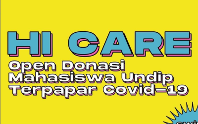 HI CARE: Open Donasi Mahasiswa Undip Terpapar Covid-19