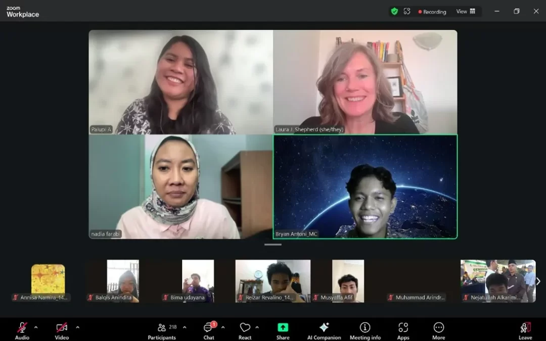 FISIP UNDIP Gelar Visiting Professor Bertema “Women for Lasting Peace: Social Awareness on Women, Peace, and Security and Gender in Conflict”